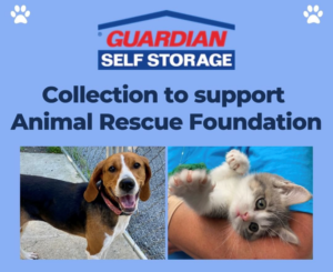 Guardian Self Storage Donation Drive